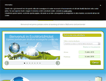 Tablet Screenshot of ecoworldhotel.org